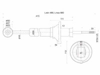 СТОЙКА ГАЗОМАСЛЯНАЯ SAT STDC2028700A
