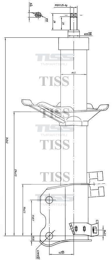 СТОЙКА ГАЗОМАСЛЯНАЯ JD JAS0185