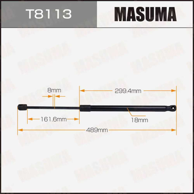 АМОРТИЗАТОР БАГАЖНИКА MASUMA T8113 АМОРТИЗАТОР БАГАЖНИКА MASUMA T8113
