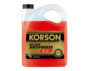 АНТИФРИЗ KORSON KS20079 G12+ -36 Красный 10 л.