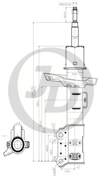 СТОЙКА ГАЗОМАСЛЯНАЯ JD JAS0547