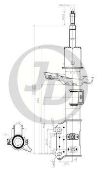 СТОЙКА ГАЗОМАСЛЯНАЯ JD JAS0548