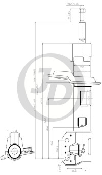 СТОЙКА ГАЗОМАСЛЯНАЯ JD JAS0549