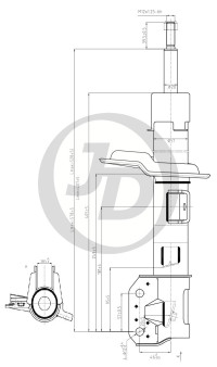 СТОЙКА ГАЗОМАСЛЯНАЯ JD JAS0550