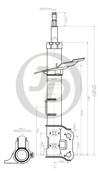СТОЙКА ГАЗОМАСЛЯНАЯ JD JAS0556