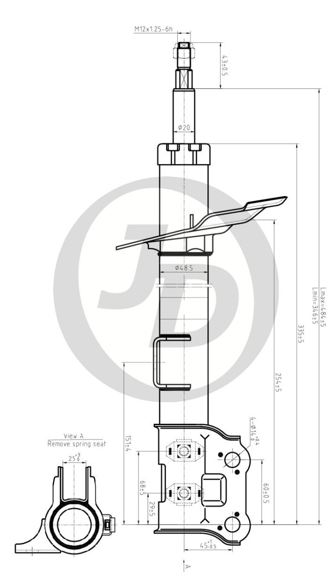 СТОЙКА ГАЗОМАСЛЯНАЯ JD JAS0556