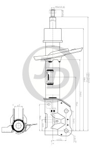 СТОЙКА ГАЗОМАСЛЯНАЯ JD JAS0576