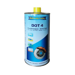 Тормозная жидкость DOT 4 1л RAVENOL 1350601001