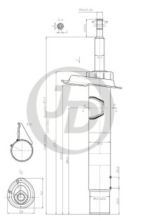 СТОЙКА ГАЗОМАСЛЯНАЯ JD JAS0583