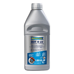 ЖИДКОСТЬ ТОРМОЗНАЯ RAVENOL 1350605001 DOT4 LV 1 л.