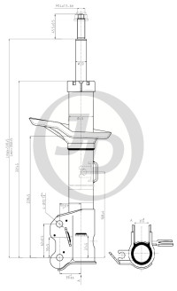 СТОЙКА ГАЗОМАСЛЯНАЯ JD JAS0587