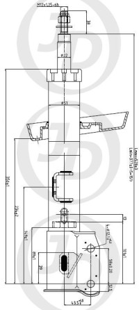 СТОЙКА ГАЗОМАСЛЯНАЯ JD JAS0430
