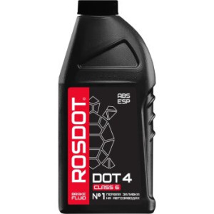 ЖИДКОСТЬ ТОРМОЗНАЯ ROSDOT 430140001 DOT4 0,5 л.