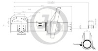 СТОЙКА ГАЗОМАСЛЯНАЯ JD JAS0443