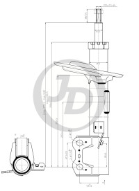 СТОЙКА ГАЗОМАСЛЯНАЯ JD JAS0651