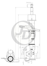 СТОЙКА ГАЗОМАСЛЯНАЯ JD JAS0658