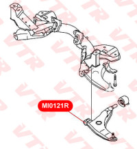 САЙЛЕНТБЛОК VTR MR241345