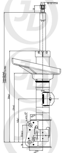 СТОЙКА ГАЗОМАСЛЯНАЯ JD JAS0462