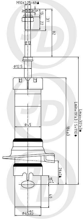 СТОЙКА ГАЗОМАСЛЯНАЯ JD JAS0323
