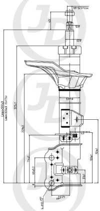СТОЙКА ГАЗОМАСЛЯНАЯ JD JAS0465