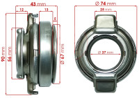 ПОДШИПНИК ВЫЖИМНОЙ NSK 58TKA3703B
